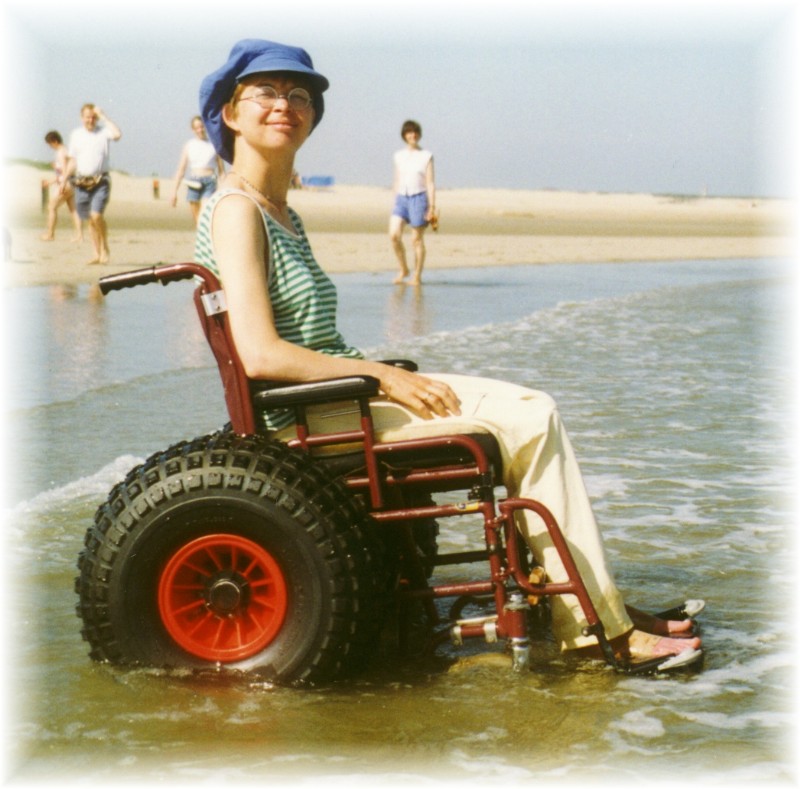 Make your wheelchair ready for the beach